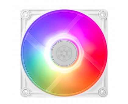 Корпусный вентилятор SilverStone Vista VS120W-ARGB 120мм 2000rpm 4pinPWM, 3pin +5VARGB 30.6dBa белый