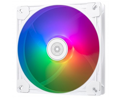 Корпусный вентилятор SilverStone Vista VS140W ARGB 140мм 1600rpm 4pinPWM, 3pin +5VARGB 30.8dBa белый