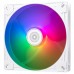 Корпусный вентилятор SilverStone Vista VS140W ARGB 140мм 1600rpm 4pinPWM, 3pin +5VARGB 30.8dBa белый