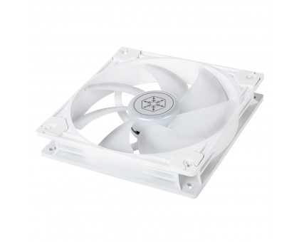 Корпусный вентилятор SilverStone Vista VS140W ARGB 140мм 1600rpm 4pinPWM, 3pin +5VARGB 30.8dBa белый