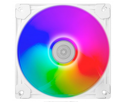 Корпусный вентилятор SilverStone Vista VS140W ARGB 140мм 1600rpm 4pinPWM, 3pin +5VARGB 30.8dBa белый