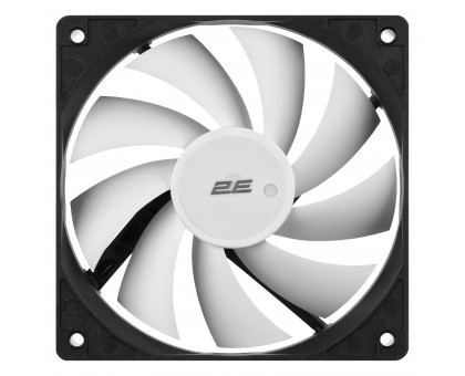 Корпусний вентилятор 2E F120-SN, 120мм, 500-1500rpm, 4pin 24dBa, чорний