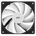 Корпусний вентилятор 2E F120-SN, 120мм, 500-1500rpm, 4pin 24dBa, чорний