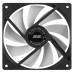Корпусний вентилятор 2E F120-SN, 120мм, 500-1500rpm, 4pin 24dBa, чорний