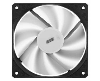 Корпусний вентилятор 2E F120-SN, 120мм, 500-1500rpm, 4pin 24dBa, чорний