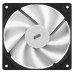 Корпусний вентилятор 2E F120-SN, 120мм, 500-1500rpm, 4pin 24dBa, чорний