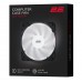 Корпусний вентилятор 2E F120-SN, 120мм, 500-1500rpm, 4pin 24dBa, чорний
