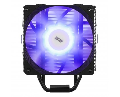 Процессорный кулер 2E GAMING Air Cool ACN120B-ARGB, LGA1851, 1700, 1200, 115x, 1366, AM5, AM4, AM3, AM3+, 4pin PWM, 3pin +5VARGB, TDP 180W