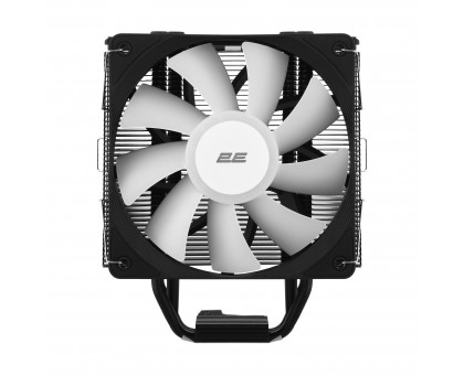 Процессорный кулер 2E GAMING Air Cool ACN120B-ARGB, LGA1851, 1700, 1200, 115x, 1366, AM5, AM4, AM3, AM3+, 4pin PWM, 3pin +5VARGB, TDP 180W