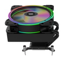 Процессорный кулер 2E GAMING Air Cool AC120T4-ARGB, LGA1851, 1700, 1200, 115x, 1366, AM5, AM4, AM3, AM3+, 4pin PWM, 3pin +5VARGB, TDP 130W