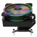 Процессорный кулер 2E GAMING Air Cool AC120T4-ARGB, LGA1851, 1700, 1200, 115x, 1366, AM5, AM4, AM3, AM3+, 4pin PWM, 3pin +5VARGB, TDP 130W