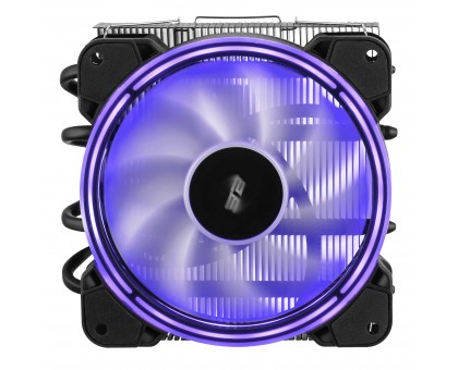 Процессорный кулер 2E GAMING Air Cool AC120T4-ARGB, LGA1851, 1700, 1200, 115x, 1366, AM5, AM4, AM3, AM3+, 4pin PWM, 3pin +5VARGB, TDP 130W