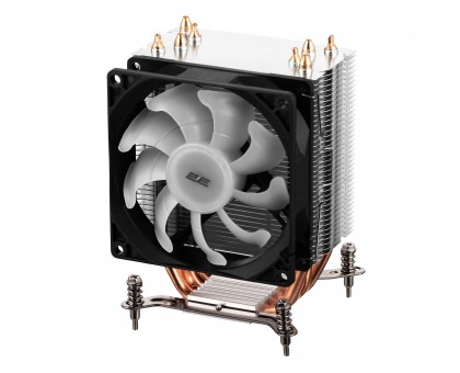 Процессорный кулер 2E GAMING Air Cool AC90D4-ARGB, LGA1851, 1700, 1200, 1366, 115x, AM5, AM4, AM3, AM3+, 4pin PWM, TDP 130W