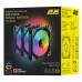 Корпусні вентилятори 2E GAMING Air Cool Magic Mirror ACF120MW-ARGB, 3x120мм, 2000rpm, 4pin PWM +5VARGB, 20.5dBa, білий