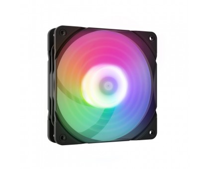 Корпусний вентилятор Zalman AF120R ARGB 120мм, 800-1500rpm, 4pin, PWM, 3pin+5VARGB, 24,3dBa, чорний