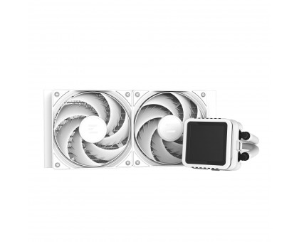 Система рідинного оxолодження  Zalman Alpha 2DS A24 ARGB, LGA1851, 1700, 1200, 115x, AM5, AM4, TDP 320W, білий