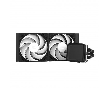 Система рідинного оxолодження  Zalman Alpha 2DS A24 ARGB, LGA1851, 1700, 1200, 115x, AM5, AM4, TDP 320W, чорний