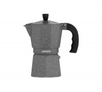 Гейзерная кофеварка Ardesto Gemini Molise, 0.4л, 9 чашек, алюминий, серый