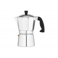 Гейзерная кофеварка Ardesto Gemini Cremona, 0.4л, 9 чашек, алюминий