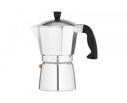 Гейзерная кофеварка Ardesto Gemini Cremona, 0.4л, 9 чашек, алюминий