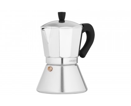 Гейзерная кофеварка Ardesto Gemini Piemonte, 0.3л, 6 чашек, алюминий