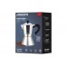 Гейзерная кофеварка Ardesto Gemini Piemonte, 0.3л, 6 чашек, алюминий