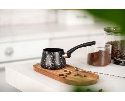 Турка Ardesto Black Mars, 0.25л, алюминий, бакелит, чёрний
