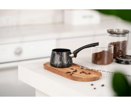 Турка Ardesto Black Mars, 0.25л, алюминий, бакелит, чёрний