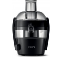 Соковитискач Philips Viva Collection відцентрований 500Вт, чаша-0.5л, жмих-1л, пластик, чорний