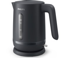 Електрочайник Philips Series 1000, Strix, пластик, мат, чорний