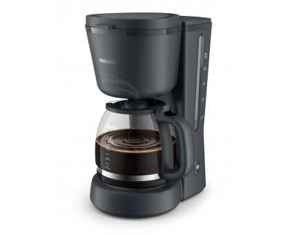 Кавоварка Philips крапельна Essentials Collection, 1.38л, мелена, підтримка температури, темно-сірий