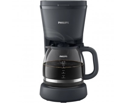 Кавоварка Philips крапельна Essentials Collection, 1.38л, мелена, підтримка температури, темно-сірий
