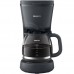 Кавоварка Philips крапельна Essentials Collection, 1.38л, мелена, підтримка температури, темно-сірий