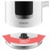 Электрочайник Sencor 1.7л, Strix, LED дисплей, двойные стенки, белый