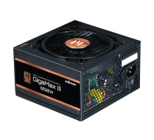 Блок питания Zalman Gigamax 3  (850W), 88%, 80+ Bronze, 120mm, 1xMB 24pin(20+4), 2xCPU (8pin(4+4)+8pin), 3xMolex, 6xSATA, 4xPCIe 8pin(6+2), 1xPCIe GEN5 16pin, Semi Modular