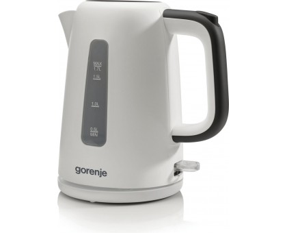 Електрочайник Gorenje 1.7л, Strix контроль, пластик, білий Електрочайник Gorenje 1.7л, Strix контроль, пластик, білий