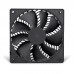 Корпусний вентилятор SilverStone Air Penetrator AP120I-PRO, 120мм, 2000rpm, 4pin PWM, 38.9dBa, чорний