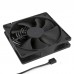 Корпусний вентилятор SilverStone Air Penetrator AP120I-PRO, 120мм, 2000rpm, 4pin PWM, 38.9dBa, чорний