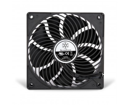 Корпусний вентилятор SilverStone Air Penetrator AP120I-PRO, 120мм, 2000rpm, 4pin PWM, 38.9dBa, чорний Корпусний вентилятор SilverStone Air Penetrator AP120I-PRO, 120мм, 2000rpm, 4pin PWM, 38.9dBa, чорний
