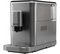 Кофемашина Gorenje, 1,5л, зерно, автомат.капучинатор, дисплей, авторецептов - 7, сенсорное управл., антрацит