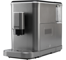 Кавомашина Gorenje, 1,5л, зерно, автомат.капучинатор, дисплей, авторецептів - 7, сенcор.керування, антрацит