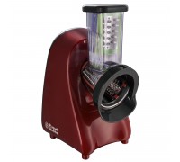 Мультирізка Russell Hobbs Desire Slice&Go, 200Вт, 3 насадки, корпус-пластик, червоний