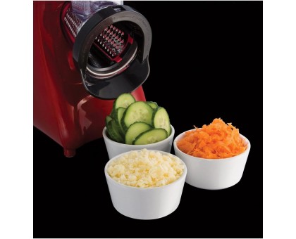 Мультирізка Russell Hobbs Desire Slice&Go, 200Вт, 3 насадки, корпус-пластик, червоний Мультирізка Russell Hobbs Desire Slice&Go, 200Вт, 3 насадки, корпус-пластик, червоний