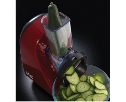 Мультирізка Russell Hobbs Desire Slice&Go, 200Вт, 3 насадки, корпус-пластик, червоний Мультирізка Russell Hobbs Desire Slice&Go, 200Вт, 3 насадки, корпус-пластик, червоний