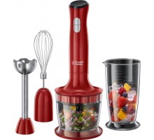 Блендер Russell Hobbs заглибний Desire 500Вт, 2в1, чаша-500мл, червоний
