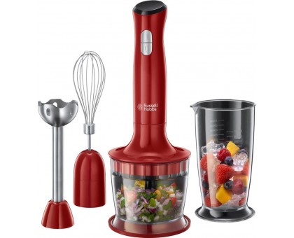 Блендер Russell Hobbs заглибний Desire 500Вт, 2в1, чаша-500мл, червоний Блендер Russell Hobbs заглибний Desire 500Вт, 2в1, чаша-500мл, червоний