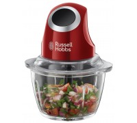 Подрібнювач Russell Hobbs Desire, 200Вт, чаша-1000мл, скло, корпус-пластик, червоний