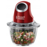 Измельчитель Russell Hobbs Desire, 200Вт, чаша-1000мл, стекло, корпус-пластик, крассный