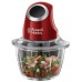 Измельчитель Russell Hobbs Desire, 200Вт, чаша-1000мл, стекло, корпус-пластик, крассный