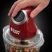 Измельчитель Russell Hobbs Desire, 200Вт, чаша-1000мл, стекло, корпус-пластик, крассный